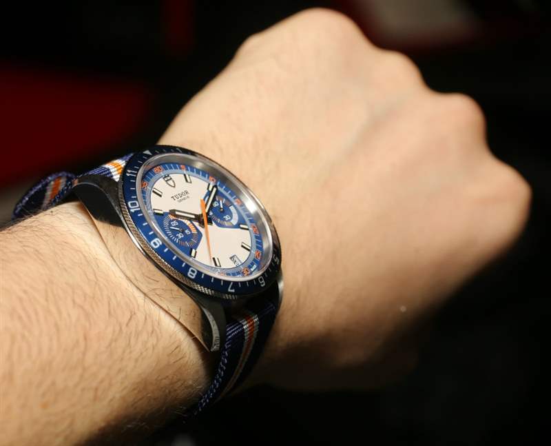 帝舵Heritage Chrono藍(lán)色腕表2013年上手體驗(yàn)-復(fù)刻表