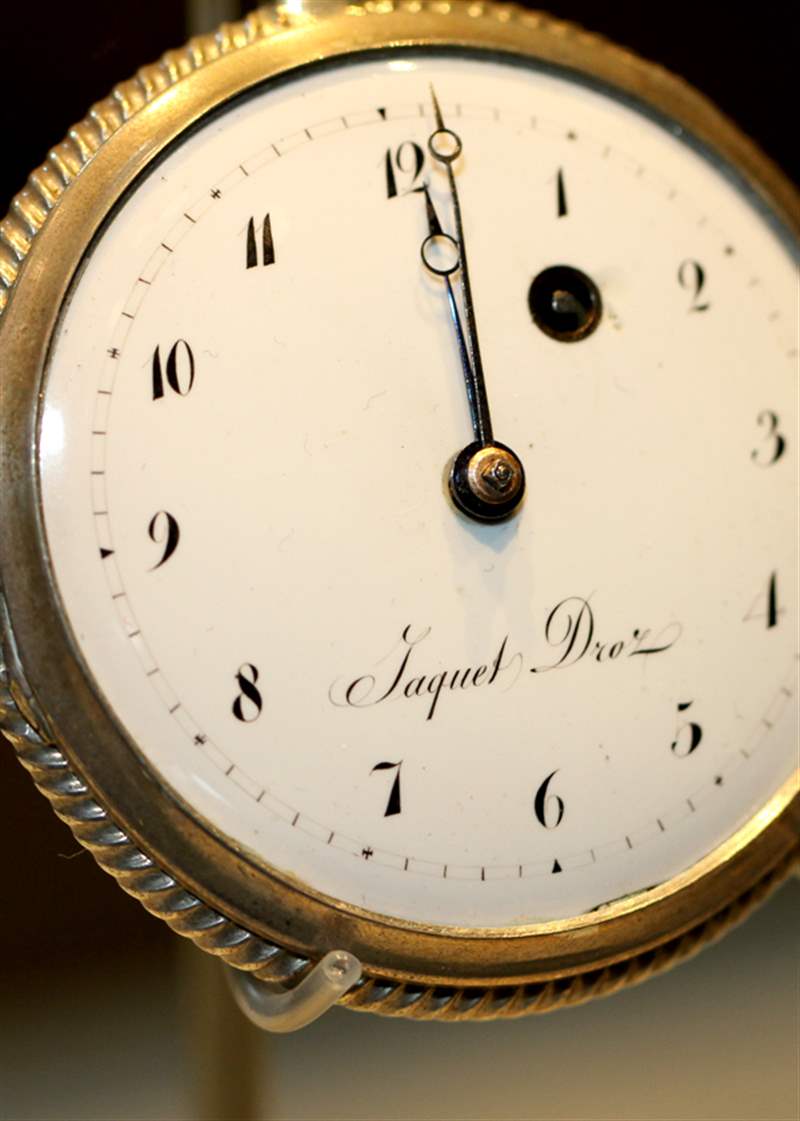 瑞士鐘表博物館中陳舊的自動(dòng)機(jī)和其他發(fā)條裝置作品-復(fù)刻表