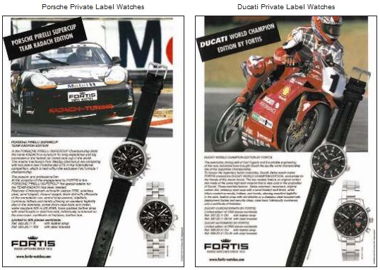 Fortis想為您制作定制標簽手表-復刻表