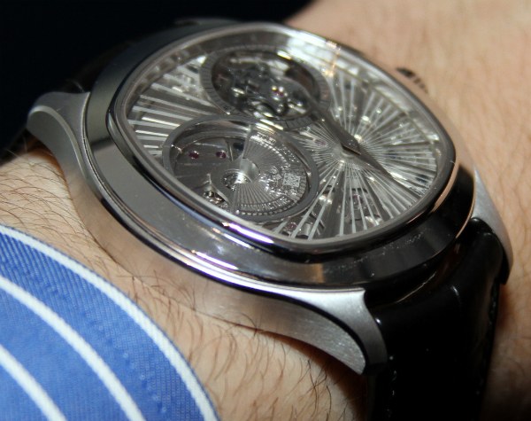 伯爵帝王庫辛陀飛輪自動超薄腕表-復刻表