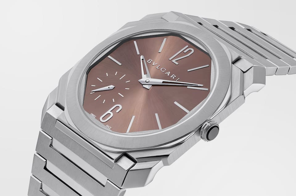 寶格麗Octo超薄自動(dòng)三針出現(xiàn)極罕見(jiàn)面盤(pán)新色原來(lái)是區(qū)域限定超限量款-復(fù)刻表