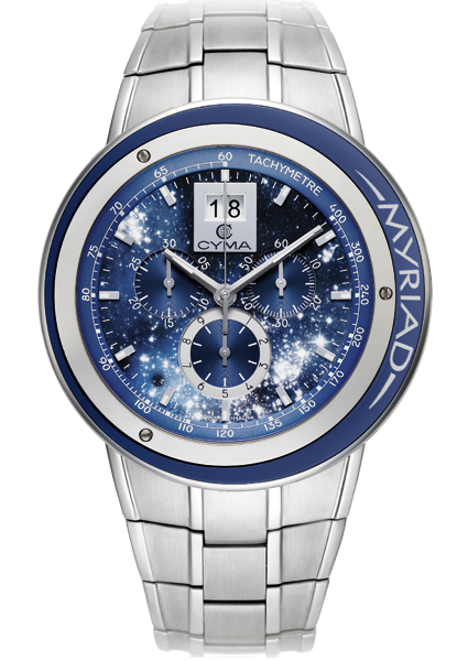 瑞士品牌Cyma的“Myriad”系列賽瑪萬(wàn)寶腕表-復(fù)刻表