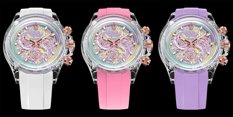 以愛(ài)神為主題、融入莫比烏斯環(huán)展現(xiàn)無(wú)盡愛(ài)意的勞力士Daytona-復(fù)刻表