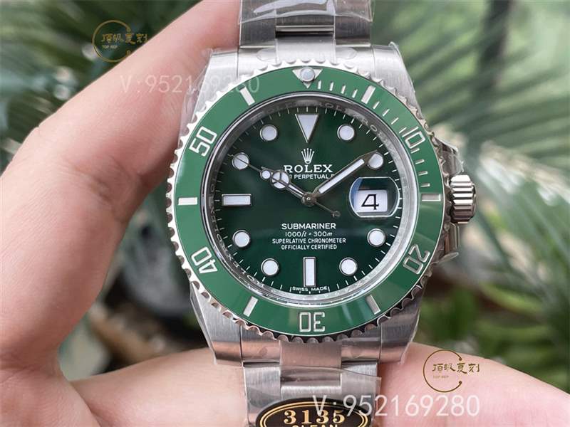 Clean廠C廠勞力士40綠水鬼真假對比正品評測,怎么分辨C廠綠水鬼-復(fù)刻表
