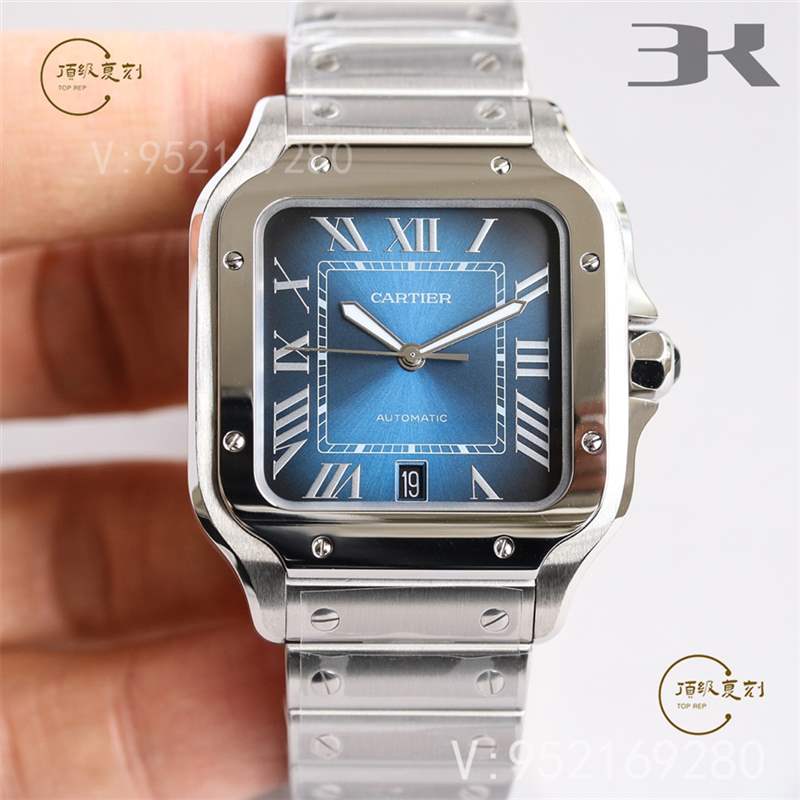 3K廠卡地亞山度士對比正品怎么樣,比V6廠、BV廠、GF廠更值得入手嗎-復刻表