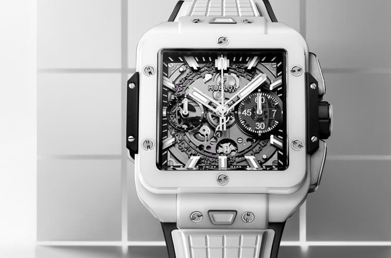 宇舶Square Bang計時表搭配藍寶石或陶瓷材質突顯獨特方形美學-復刻表