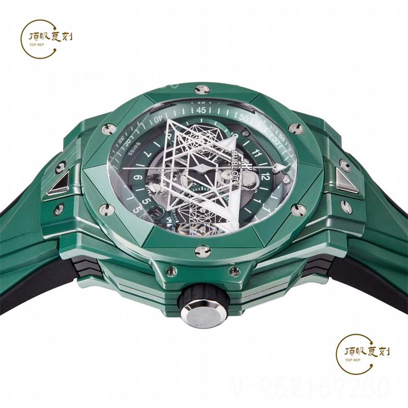 BBF廠宇舶大爆炸刺青二代綠色陶瓷腕表評測,和zf廠刺青有區(qū)別嗎-復(fù)刻表