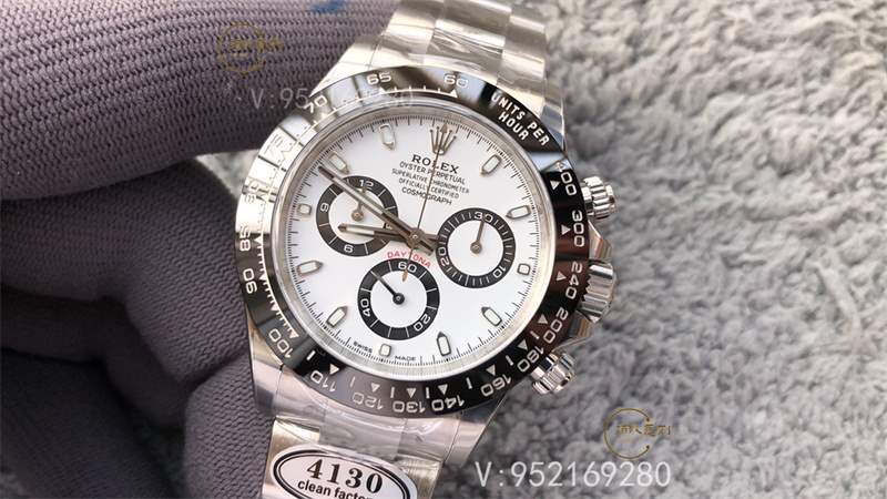 C廠Clean廠白熊貓迪細(xì)節(jié)怎么樣,C廠勞力士熊貓迪4130機(jī)芯穩(wěn)定嗎-復(fù)刻表