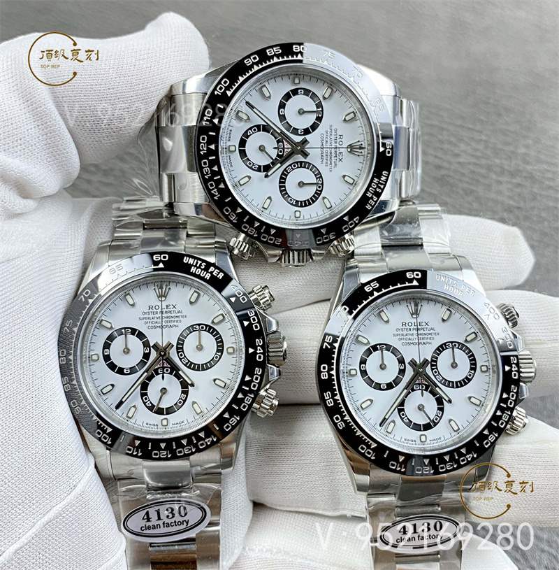 C廠Clean廠白熊貓迪細(xì)節(jié)怎么樣,C廠勞力士熊貓迪4130機(jī)芯穩(wěn)定嗎-復(fù)刻表