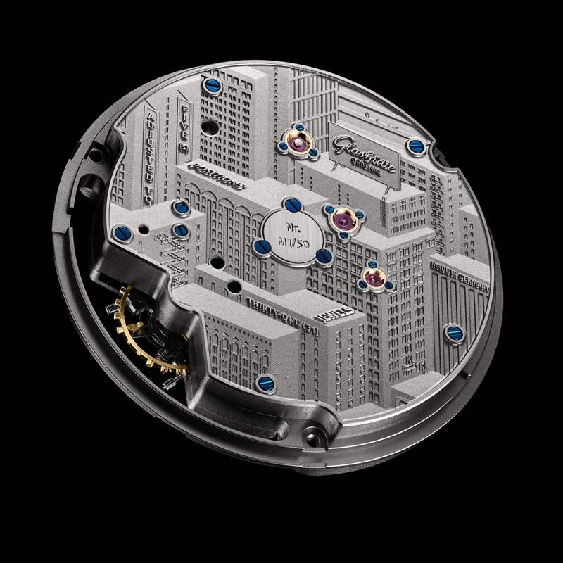 Glashütte Original推出PanoInverse Limited Edition腕表：人類城市-復刻表