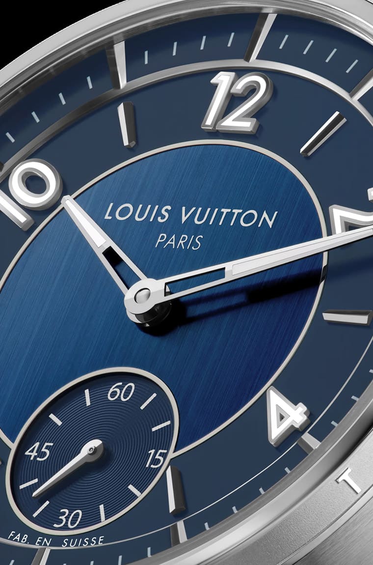 路易威登全新風格Tambour不銹鋼高級小三針產品定位全面升級-復刻表