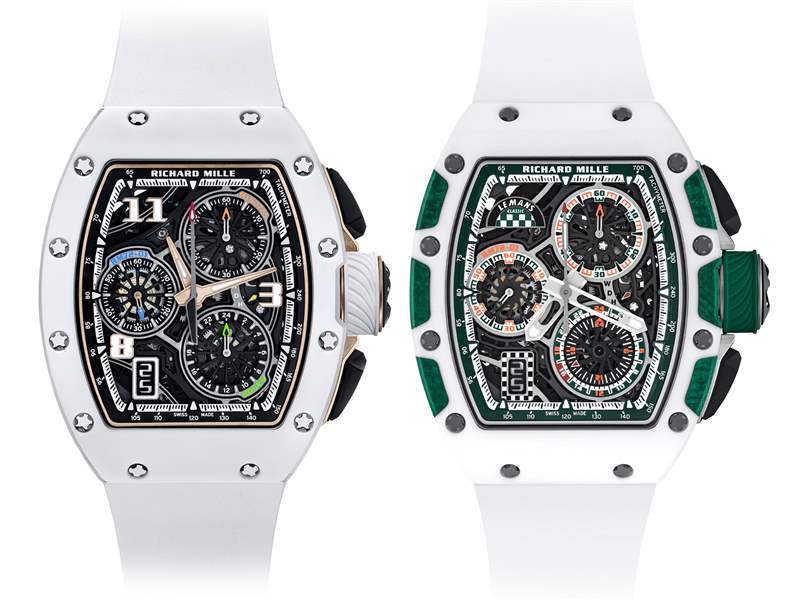 RICHARD MILLE理查米爾推出RM 72-01 Le Mans Classic勒芒24小時耐力賽特別版計時碼表-復刻表