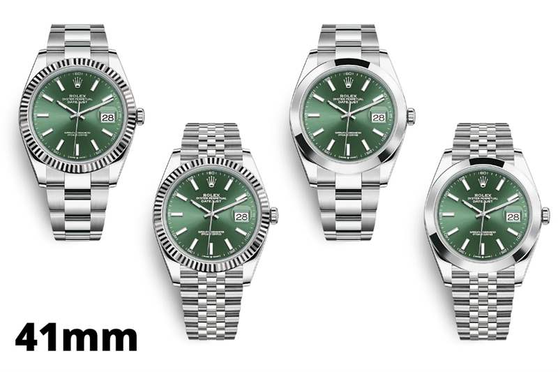 綠色勞力士Datejust 41和36：人人都想要的2022年勞力士發(fā)布-復(fù)刻表