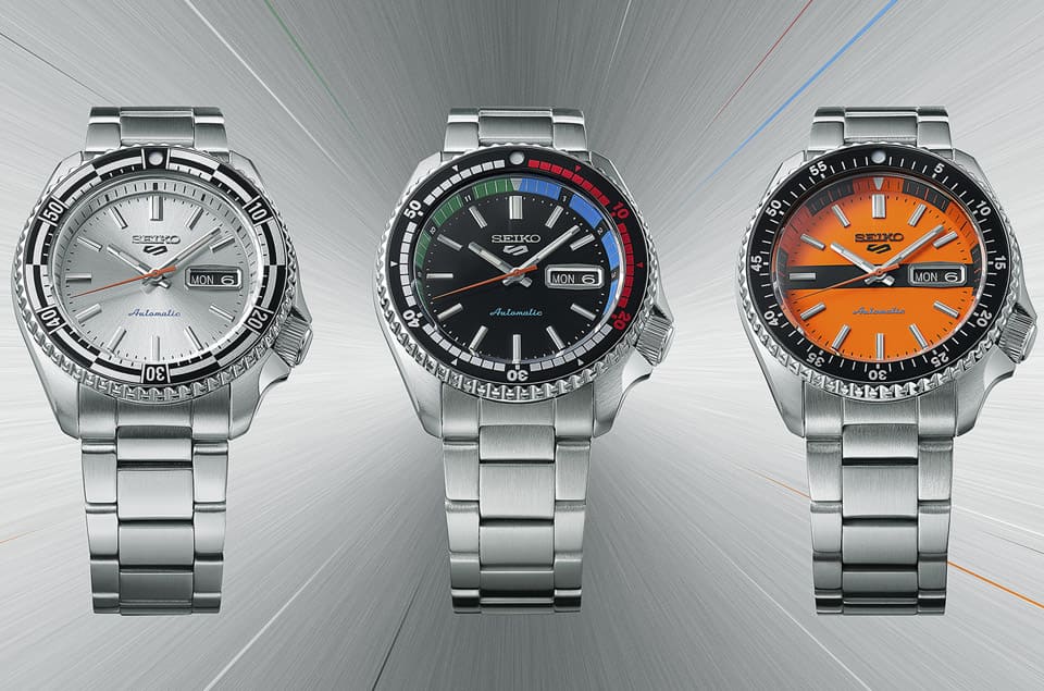 SEIKO精工5號問世55周年5 Sports復(fù)刻款和新款齊發(fā)-復(fù)刻表