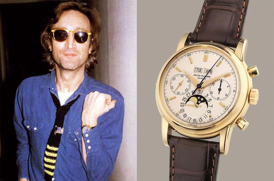 「披頭四」主唱約翰藍儂失落的百達翡麗名表現蹤專家預估市值超過3億5000萬臺幣-復刻表