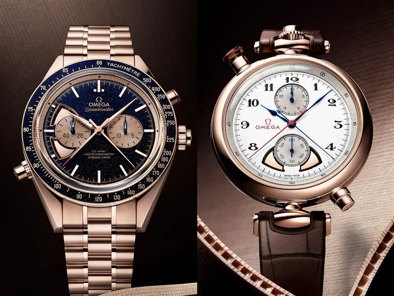 歐米茄推出Speedmaster Chrono Chime和Olympic 1932 Chrono Chime雙追針計(jì)時(shí)鳴響三問腕表-復(fù)刻表