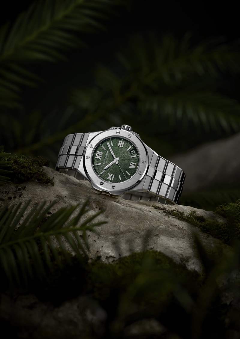 Chopard推出Alpine Eagle系列腕表新作：綠色表盤，33mm女士腕表-復刻表