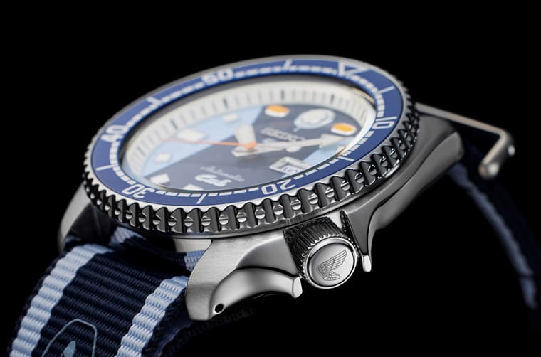 SEIKO第三款HONDA本田小狼聯(lián)名表5 Sports系列化身經(jīng)典摩托車(chē)-復(fù)刻表