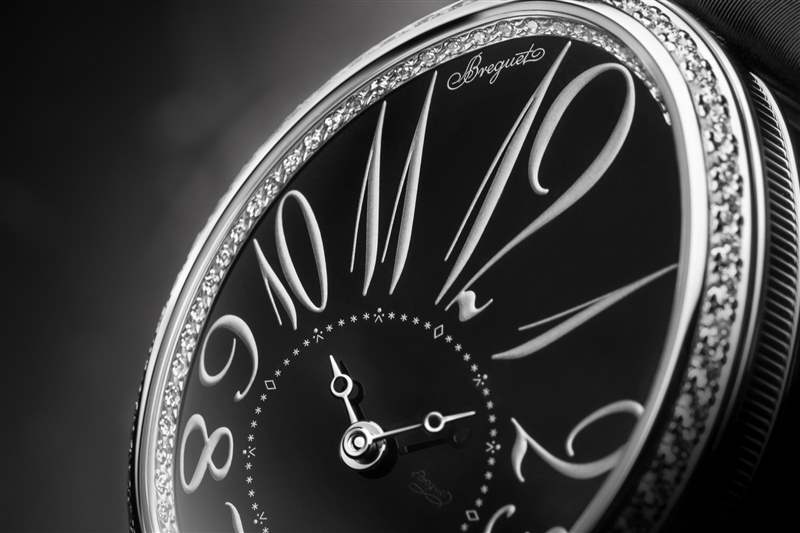 寶璣推出Reine De Naples 8918腕表新作：黑色大明火琺瑯表盤-復刻表