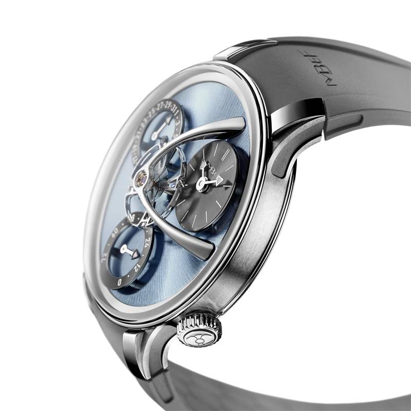 MB&F推出2枚Legacy Machine Split Escapement EVO懸浮擺輪腕表-復(fù)刻表