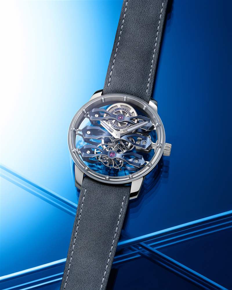 Bucherer推出3枚Bucherer Blue時計新作：Girard-Perregaux、H. Moser & Cie.和L’Epe?e合作版-復(fù)刻表