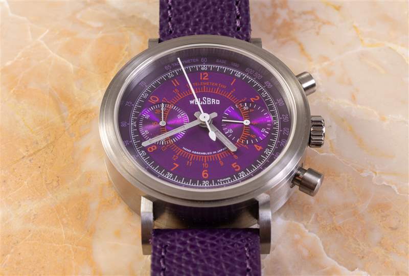 上手體驗：Welsbro葡萄蘇打計時腕表-復(fù)刻表