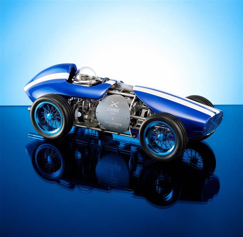 Bucherer推出3枚Bucherer Blue時計新作：Girard-Perregaux、H. Moser & Cie.和L’Epe?e合作版-復(fù)刻表