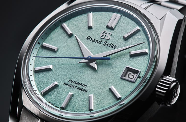 GRAND SEIKO 2023年臺灣限定版以節(jié)氣「榖雨」為靈感天青色面盤充滿春天活力-復刻表