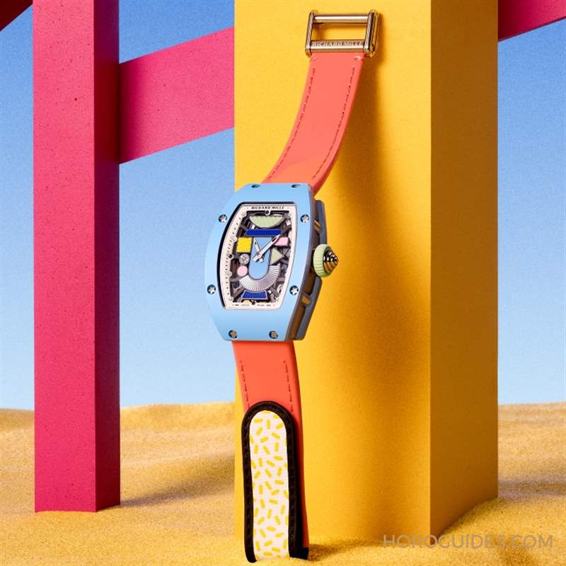 融入曼菲斯風格粉嫩三色齊發(fā)｜理查德MILLE RM 07-01彩色陶瓷腕表-復刻表