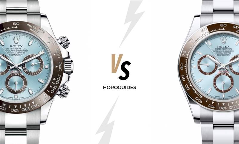 勞迷必知! 新舊冰藍面Daytona改款重點116506 vs. 126506-復刻表