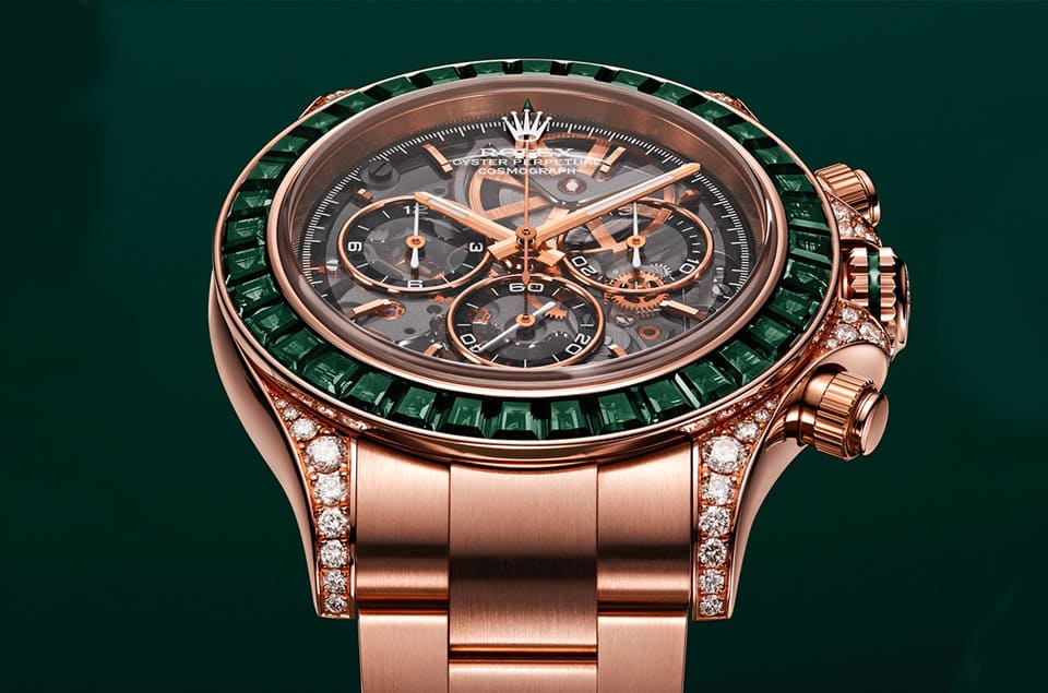 真正寶石行家的玫瑰金Daytona巧妙展現一流品味-復刻表