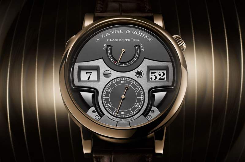 朗格Zeitwerk十進(jìn)制三問表改采品牌獨家蜂蜜金材質(zhì)亮相-復(fù)刻表