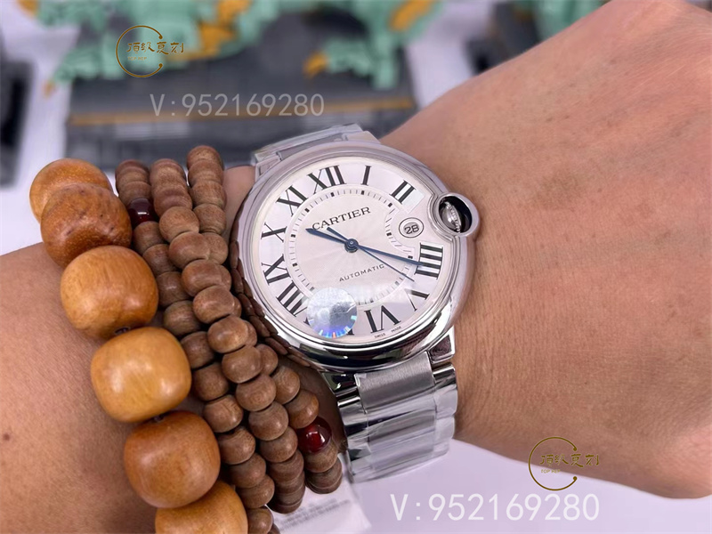 CH廠卡地亞40mm藍氣球快拆表帶做工值得入手嗎-復刻表