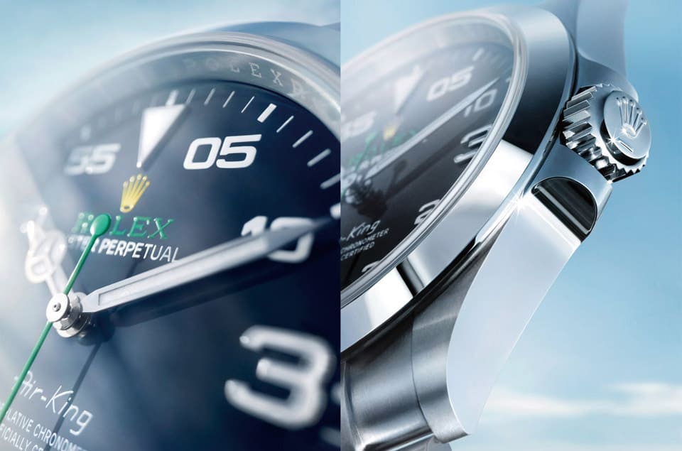 勞力士Air-King「半年內一路跌」最新價格與行情整理-復刻表