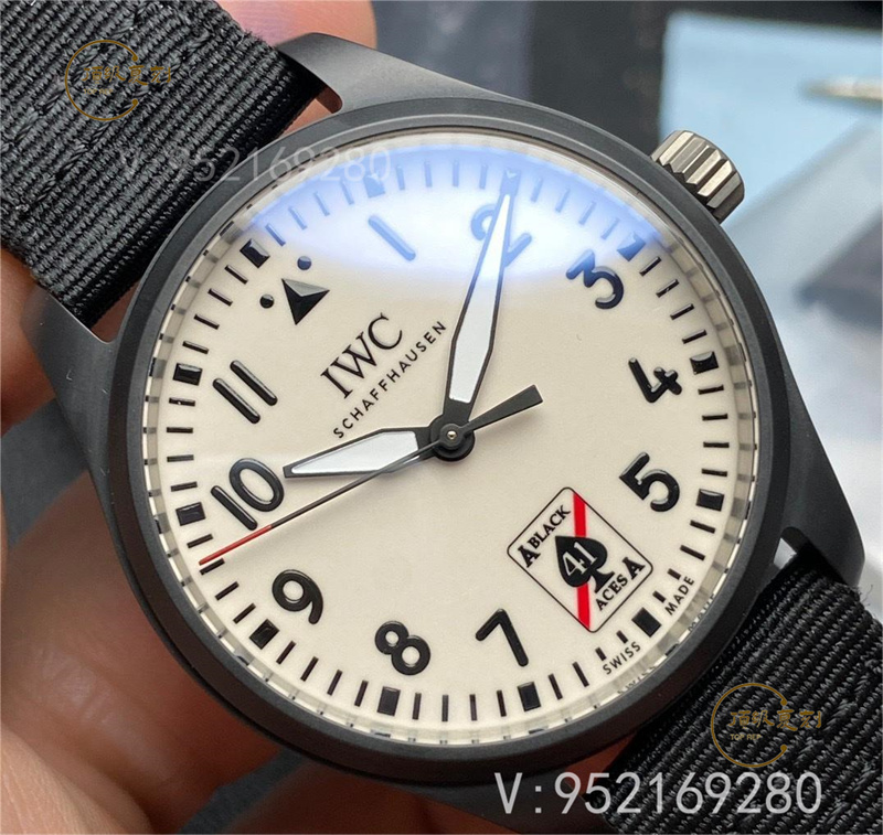 M+廠復刻萬國飛行員特別版「黑桃A」IW326905全夜光做工怎么樣-復刻表