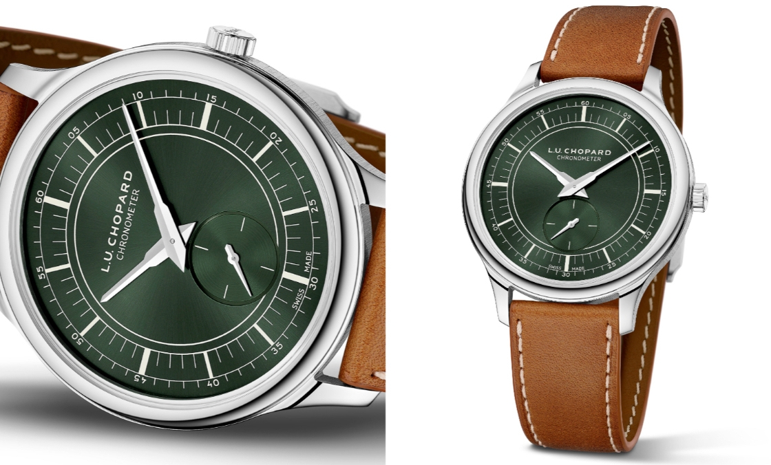 森林綠配分區式表盤，演繹當代復古風情｜CHOPARD LUC XPS Forest Green-復刻表