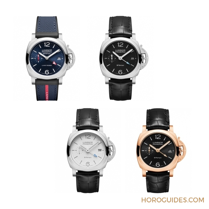 以Goldtech貴金屬材質入作！ 沛納海Luminor Quaranta BiTempo腕表再添一延伸新作PAM01641-復刻表
