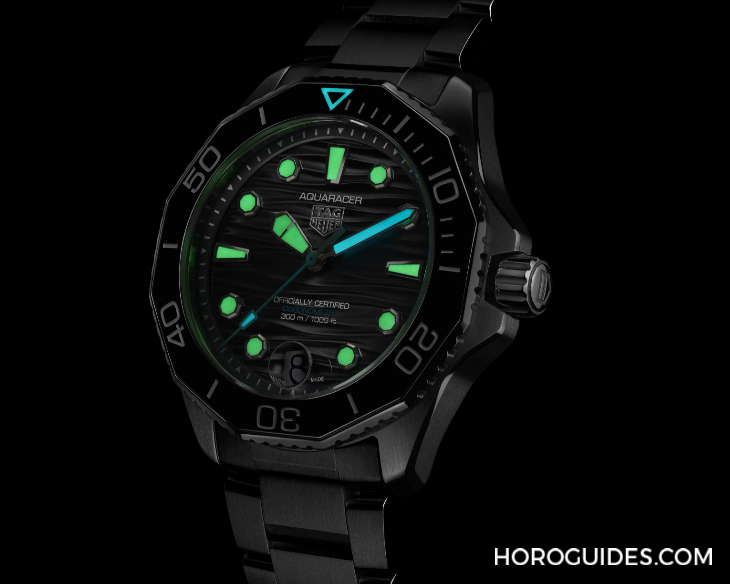潛水猛將升級！ TAG HEUER推出全新Aquaracer Professional 300日期腕表與GMT腕表-復(fù)刻表