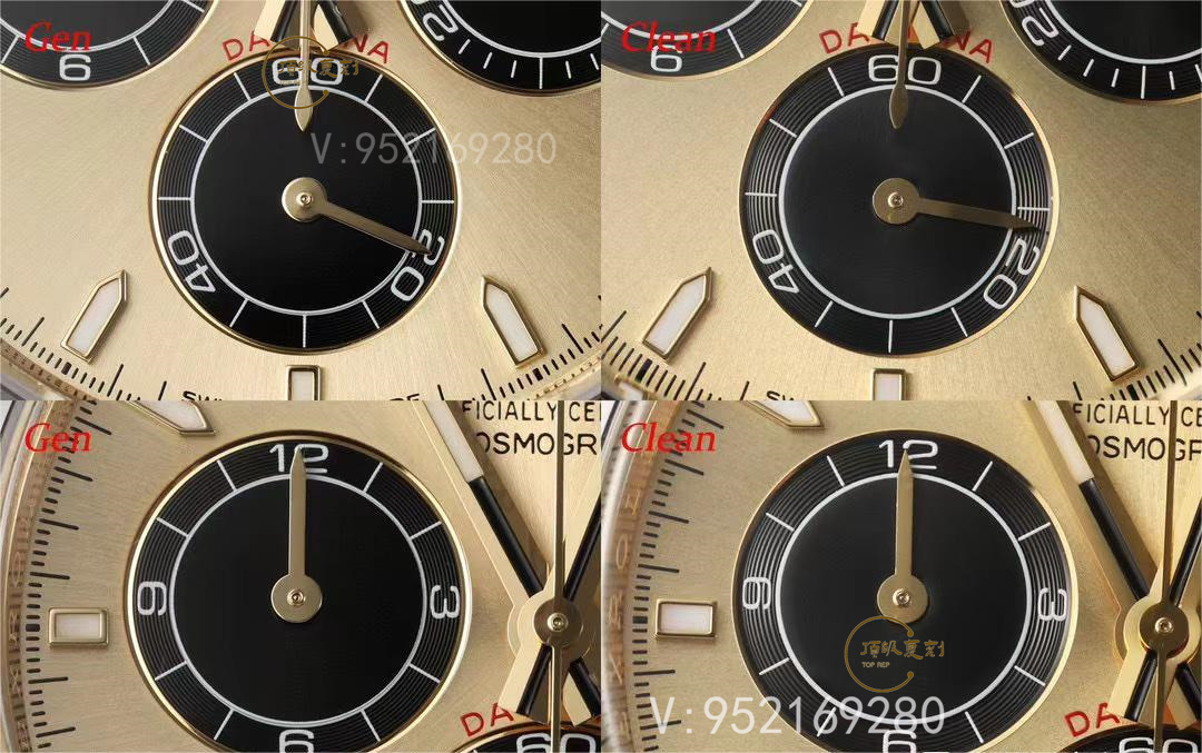 C廠Clean廠余文樂4131一體機真假對比,C廠勞力士余文樂對比正品評測-復刻表