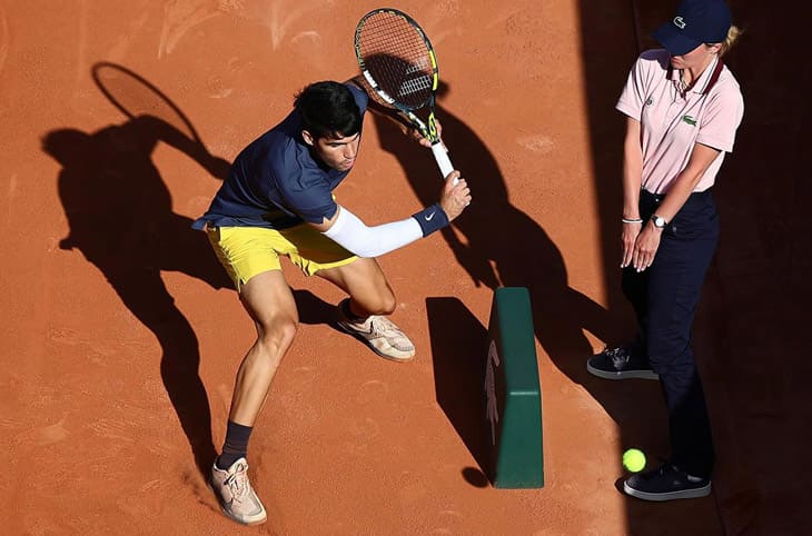 2024法網(wǎng)男單冠軍「小蠻牛」Alcaraz領(lǐng)獎(jiǎng)不忘戴著勞力士愛(ài)表-復(fù)刻表